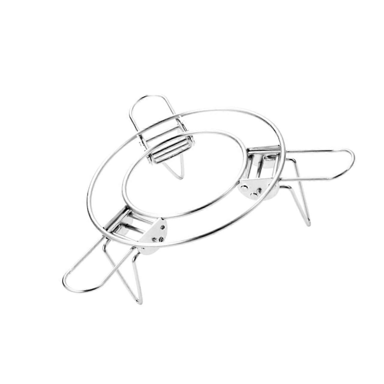 Foldable Stainless Steel Steaming Rack HeatResistant MultiPurpose Wok Rack for Cooking and Cooling