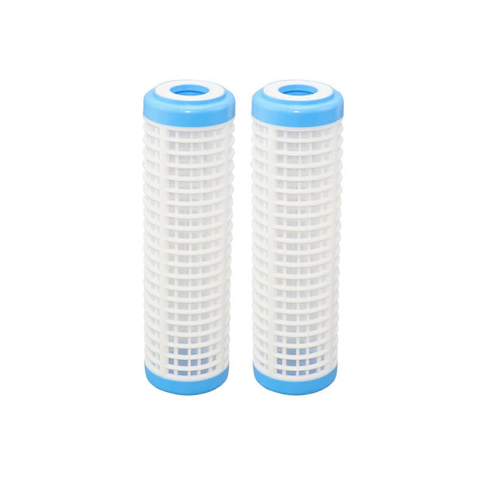 2 PCS 10 Inch Water Filter Pre Filter for Home Efficient Multi Layer Filtration Easy Clean Reusable