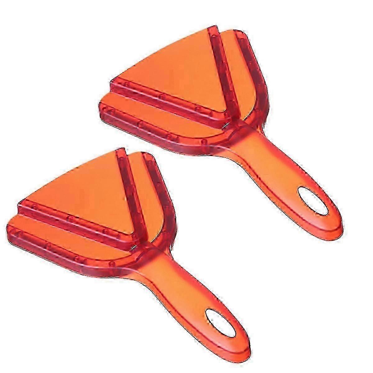 2pcs Adjustable Non-Slip Bottle Opener - Portable Multi-Tool (Red)