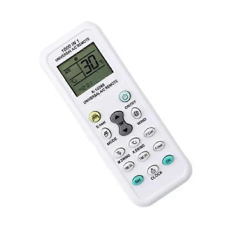 Air Conditioning Universal Remote Control One Click Settings compatible with All Mainstream Brands Without Code LCD Display 1000 In 1