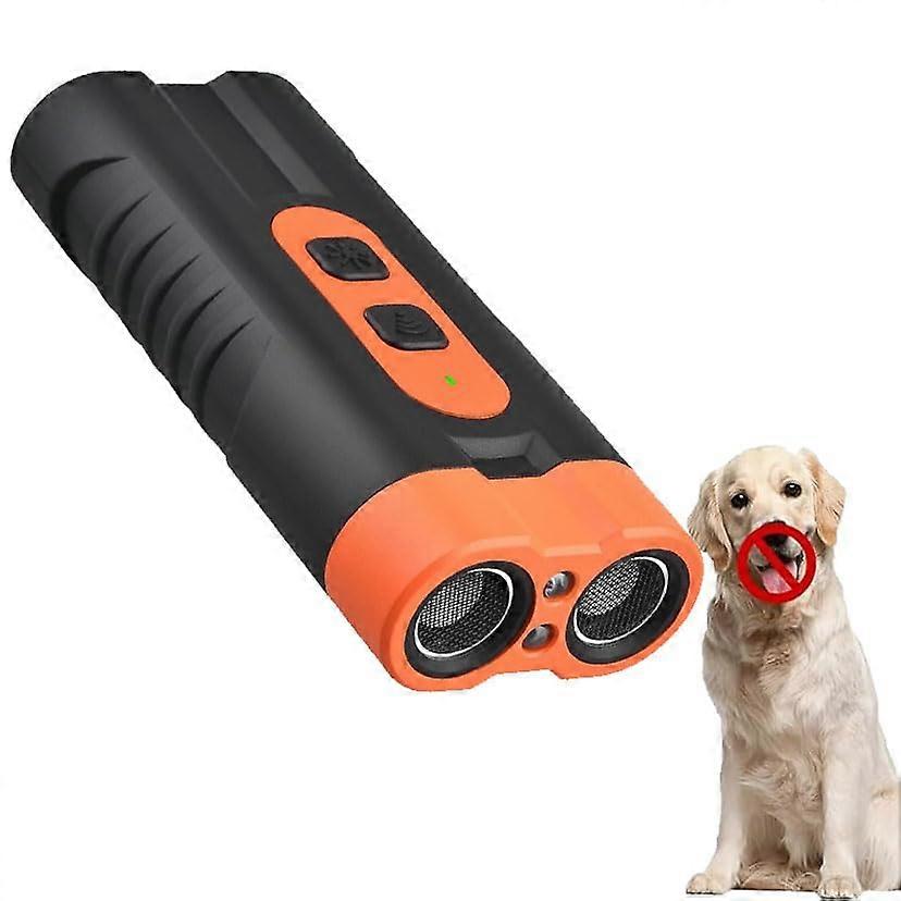 Dog Training Device with HD Display and DualSetting LED Flashlight, MultiMode Anti Barking Control