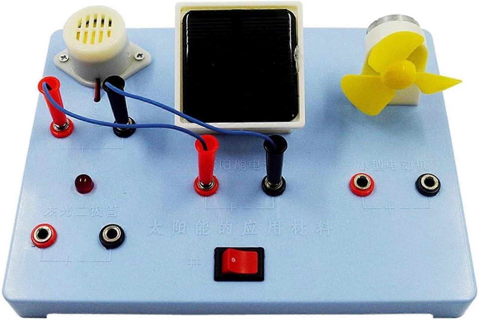 Solar Energy Demonstration Kit with Visible Energy Conversion for Classroom Teaching and Student Experiments
