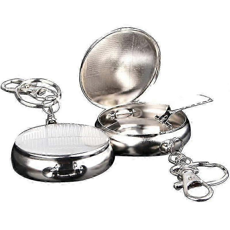 Alloy plating travel ashtray