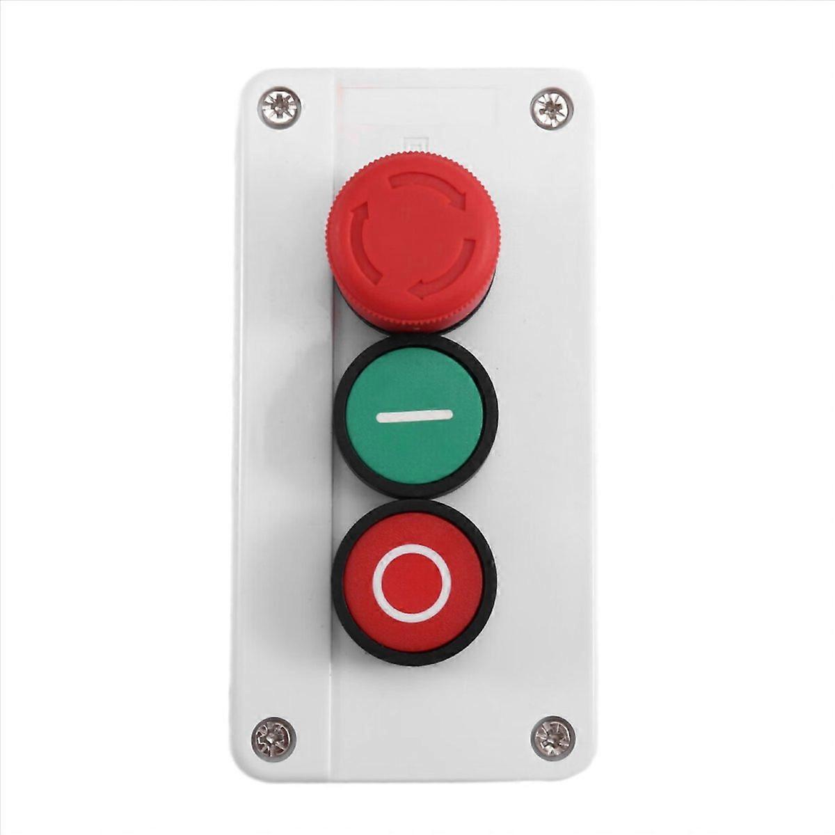 CNC Push Button Switch Control Box Waterproof Button Indicator