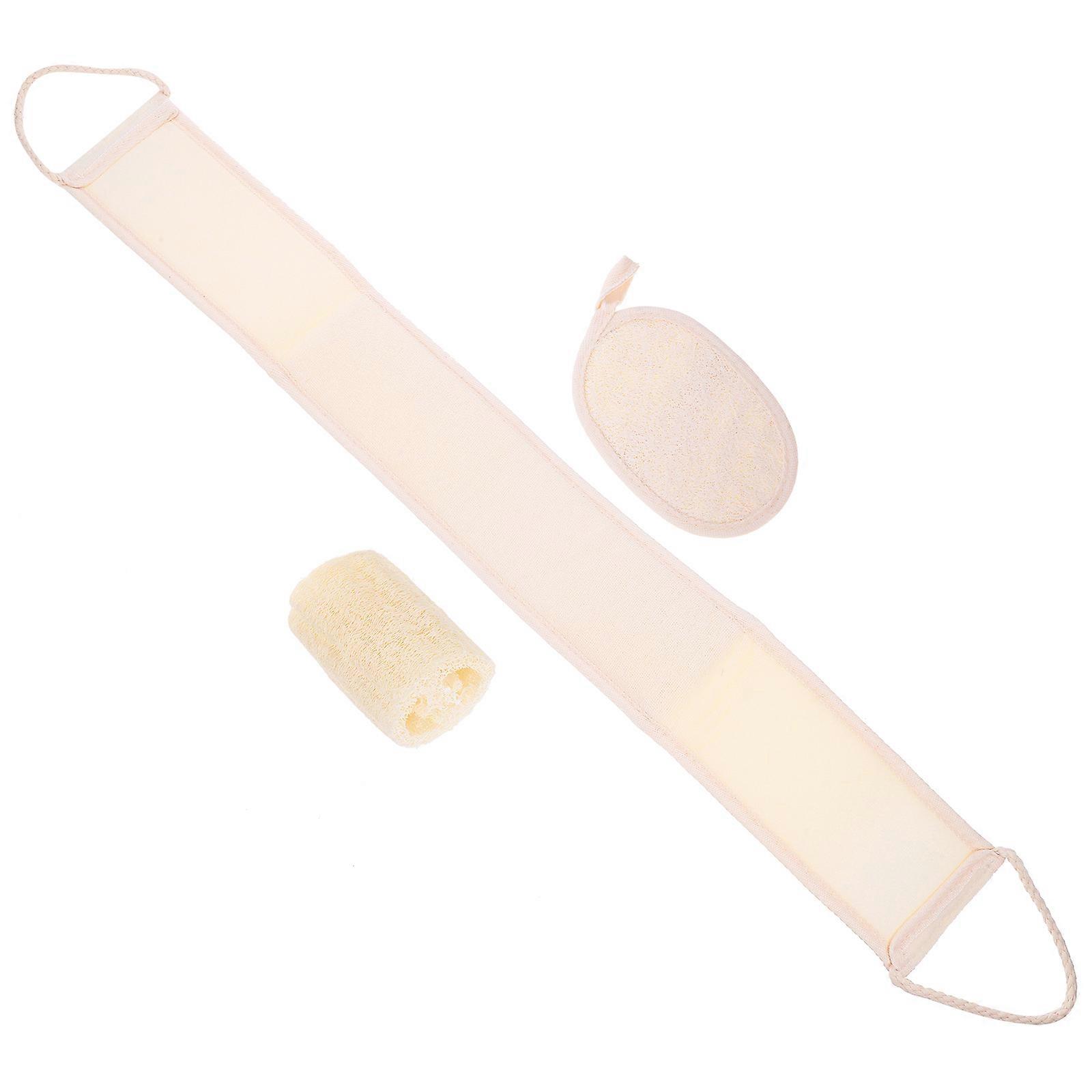 Bath Exfoliating Scrubber Showering Towel for Cleaning Use 4Sets