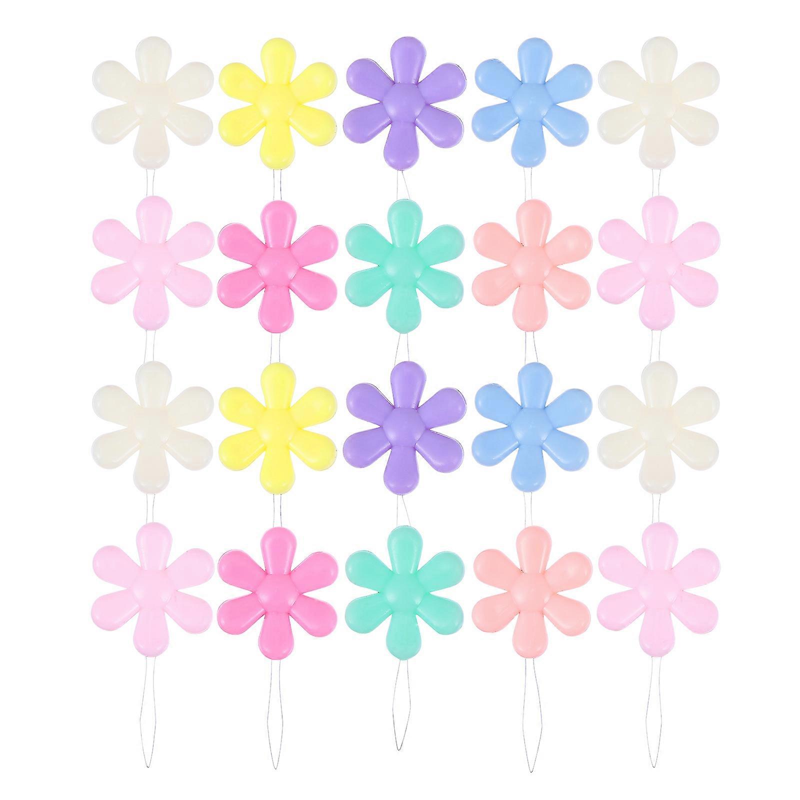 Machine Sewing Threader Plastic Wire Loop Needle Threader 20Pcs Kit