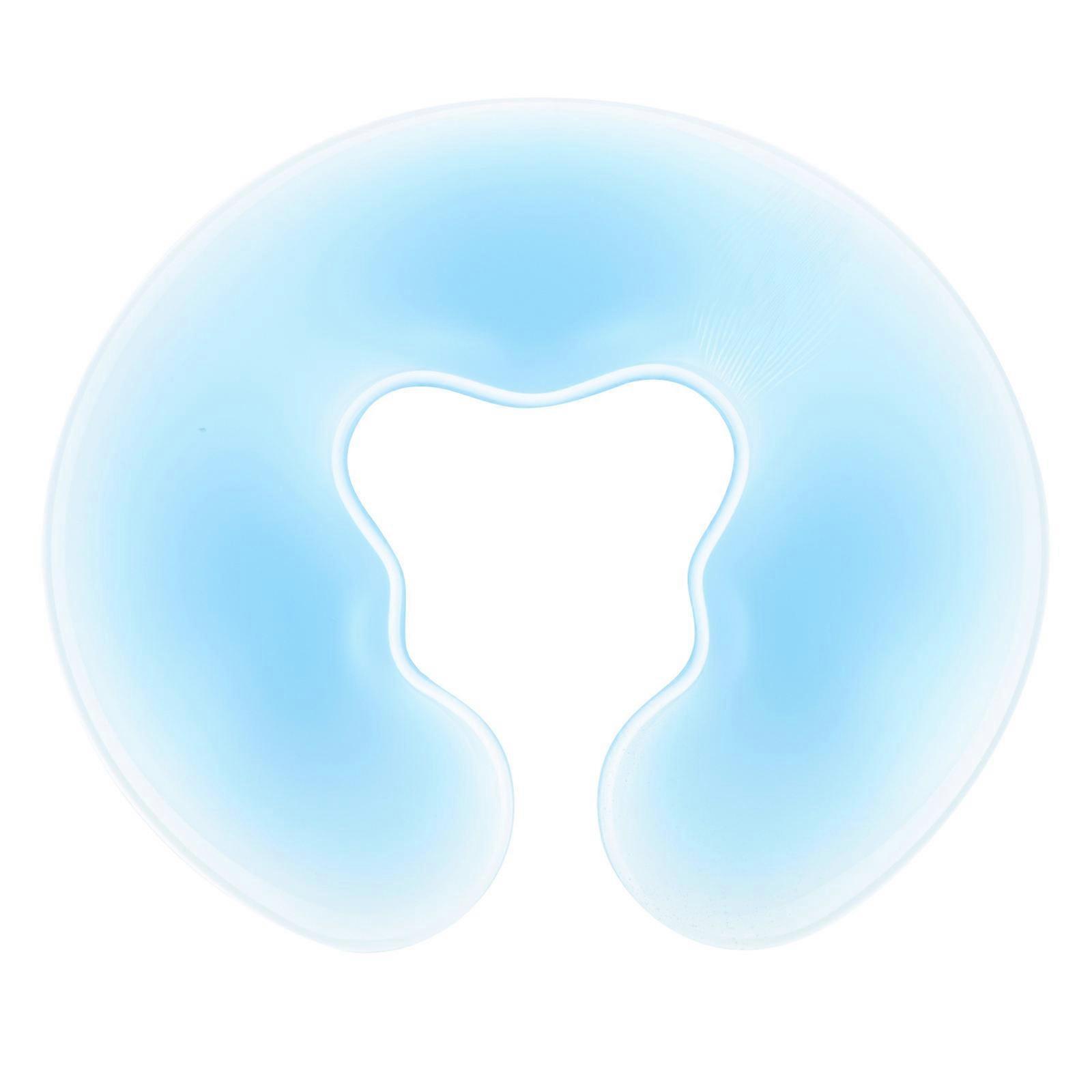 Silicone Face Down Pillow for Spa Use Spa Salon Face Cushion U Shape Pillow