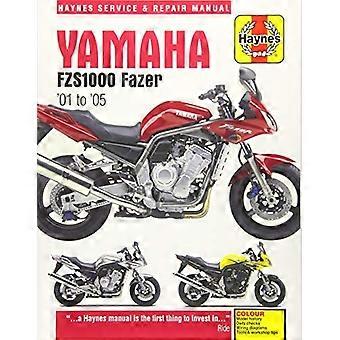 Yamaha FZS1000 Fazer moottoripyörä Korjausopas (Haynes palvelu & Korjausopas)