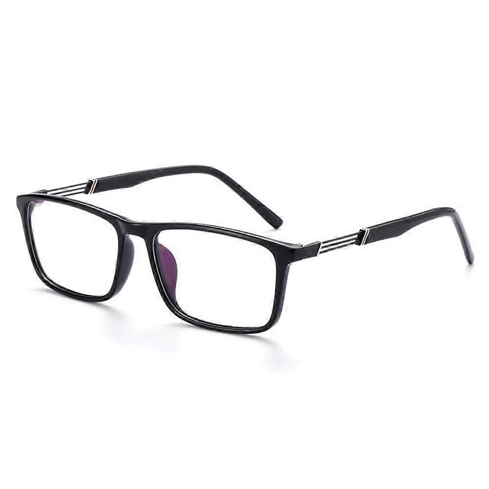Men's Blue Light Blocking Reading Glasses +1.5 Progressive Multifocal Spring Hinge Comfortable Vision