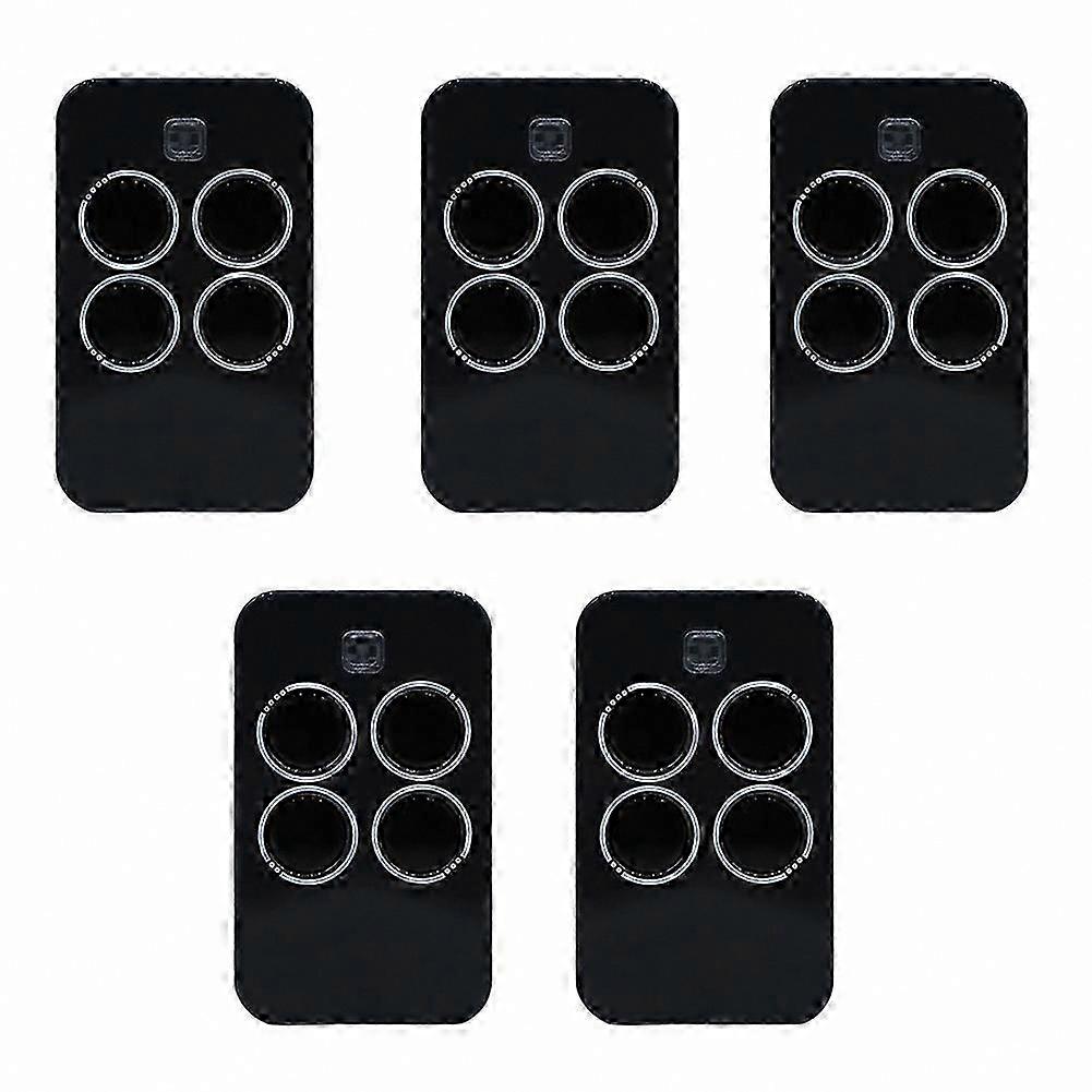 5pcs 433MHz Rolling Code Garage Door Remote Control Replacement for Universal-Compatible Systems