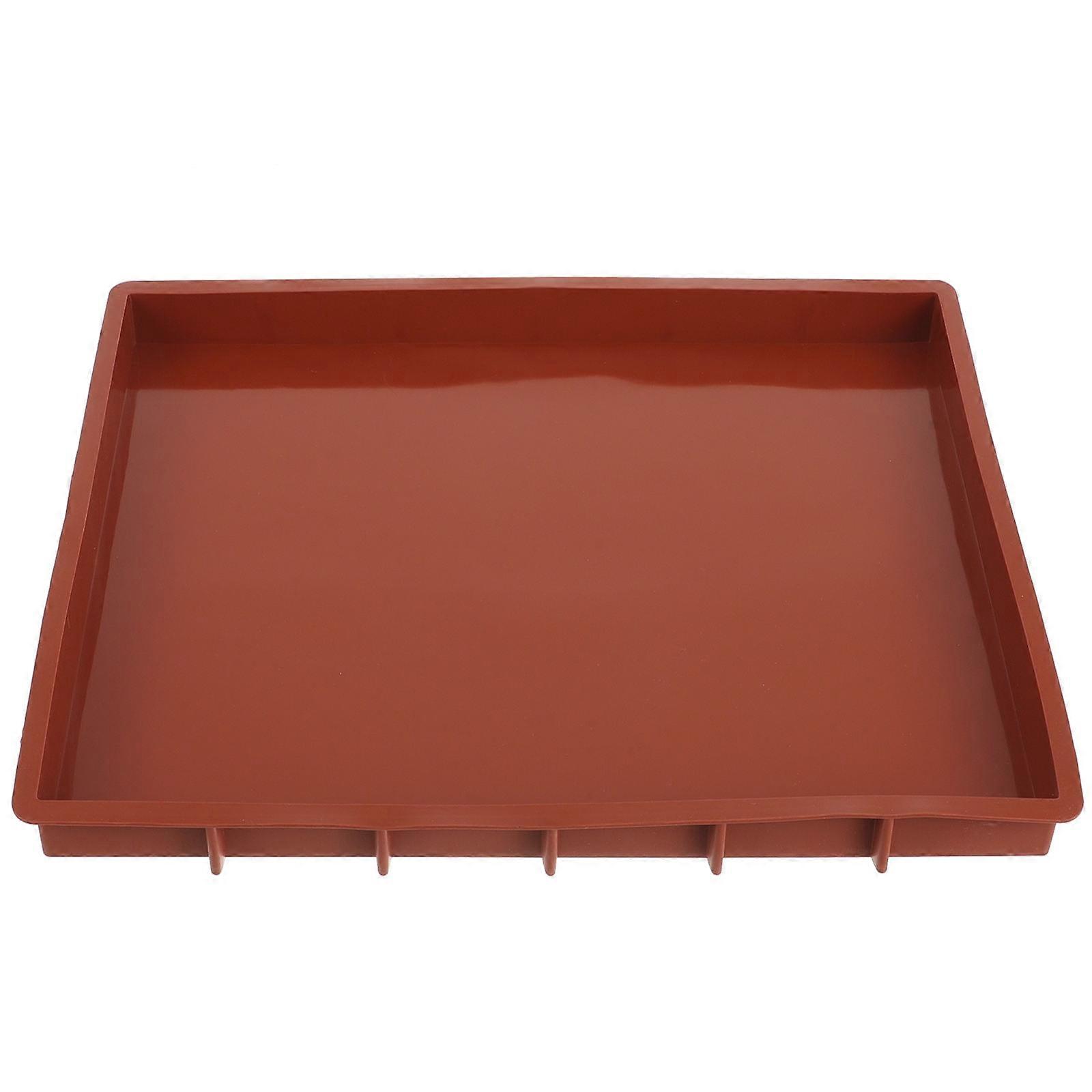 Non-Stick Silicone Cake Baking Molds Reusable Rectangular Pans