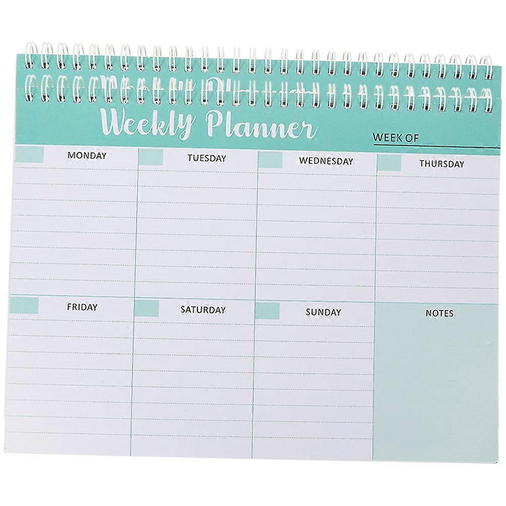 Efficient to Do List Planner Work Planner for Writing 4Pcs Assorted Color Notepad
