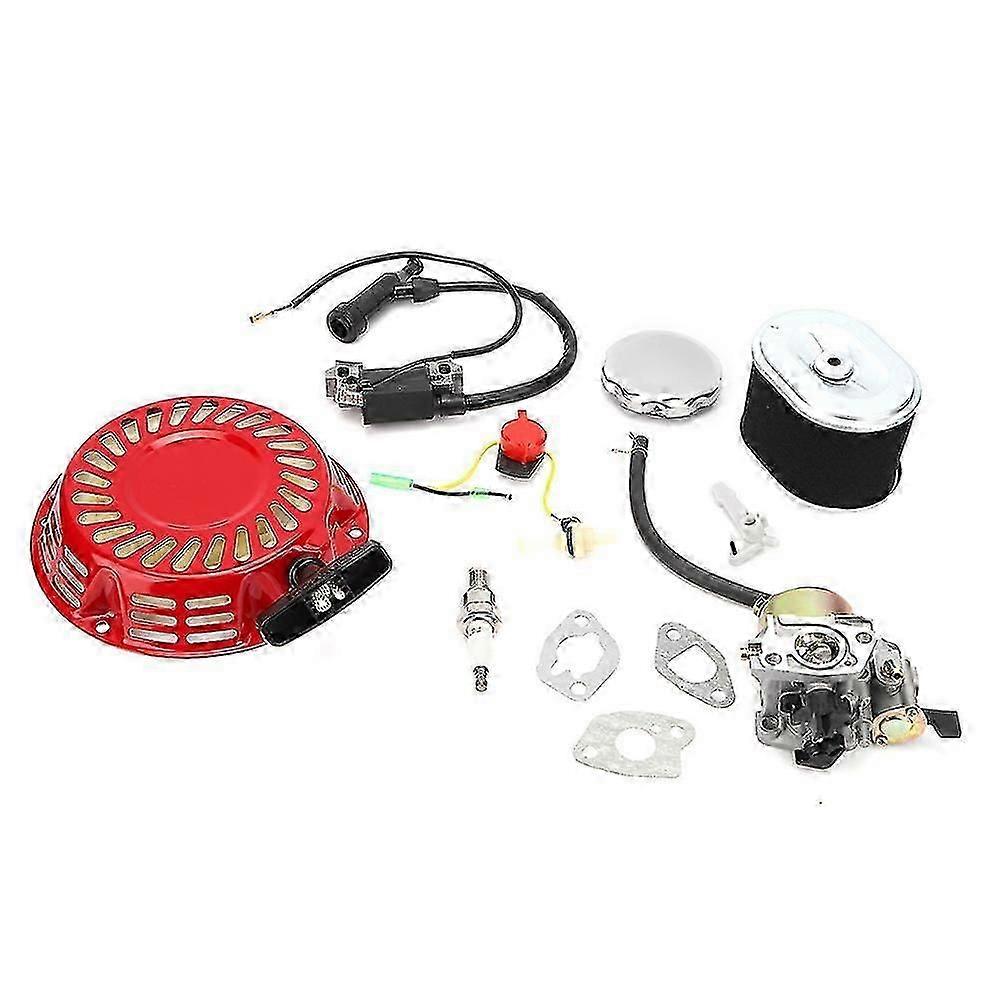 Ignition Coil Recoil Starter Carburetor Kit