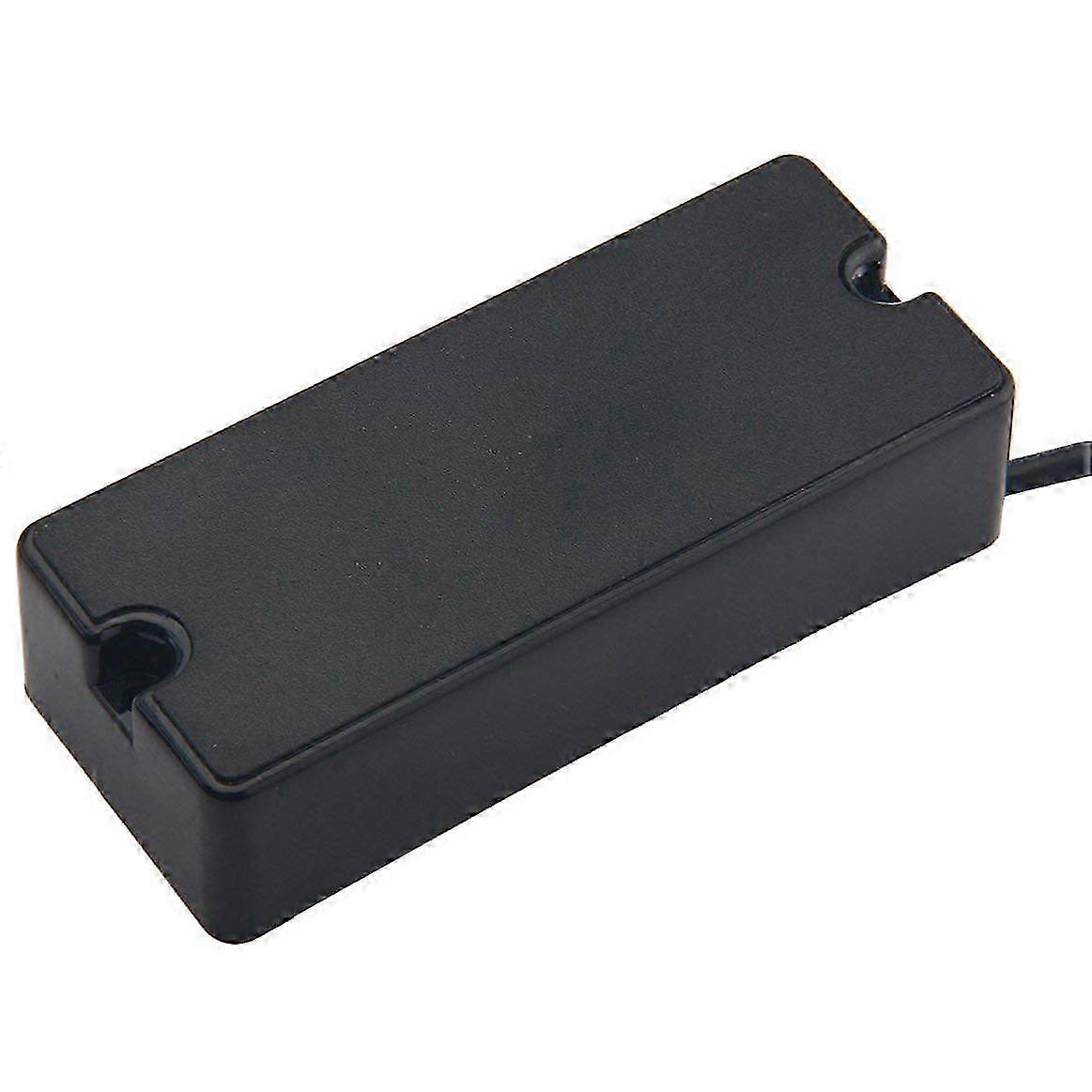 Black 4 String Guitar Pickup Passive Bridge & Neck Pickup, 4 Wire
