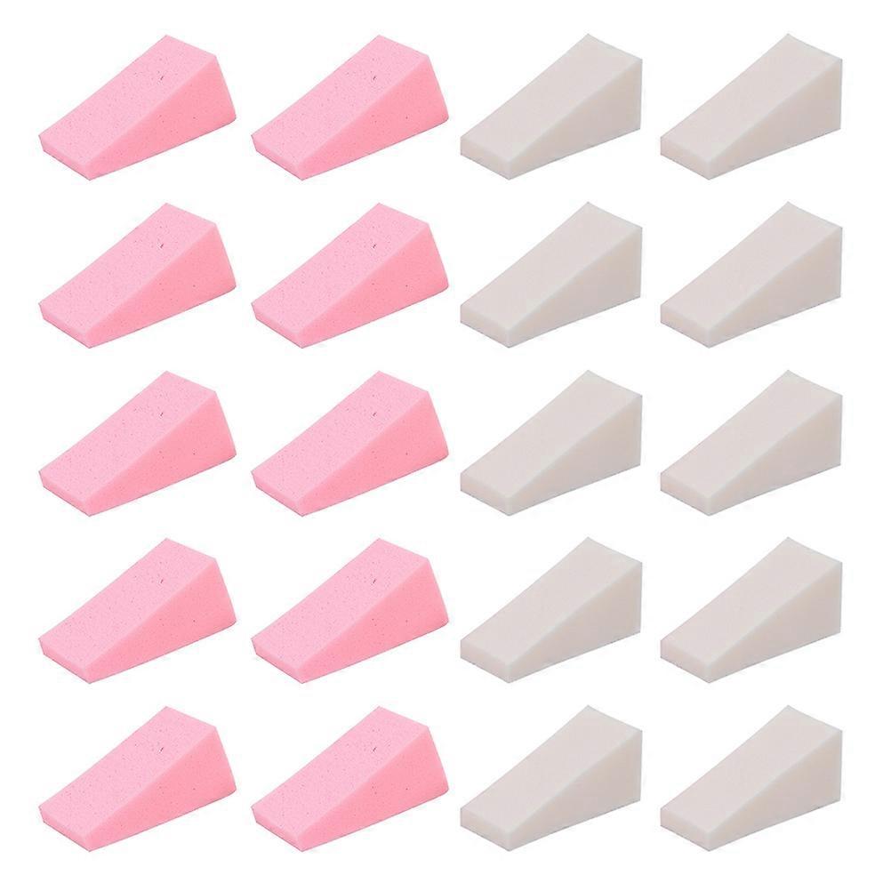 Makeup Sponge for Foundation 50Pcs Portable Mini Puff Applicators Set
