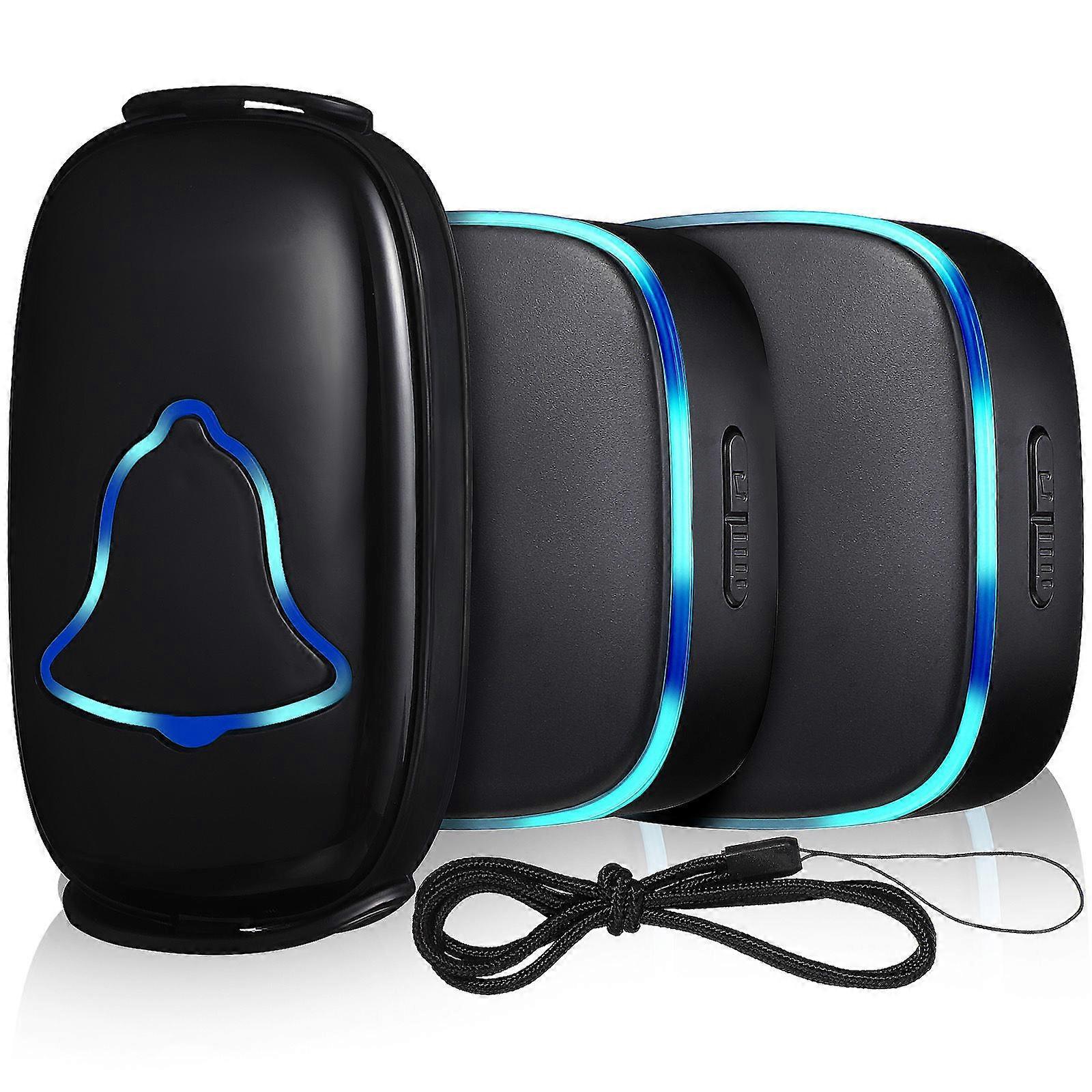Call Button for Elderly At Home with 1Set Panic Button Pager