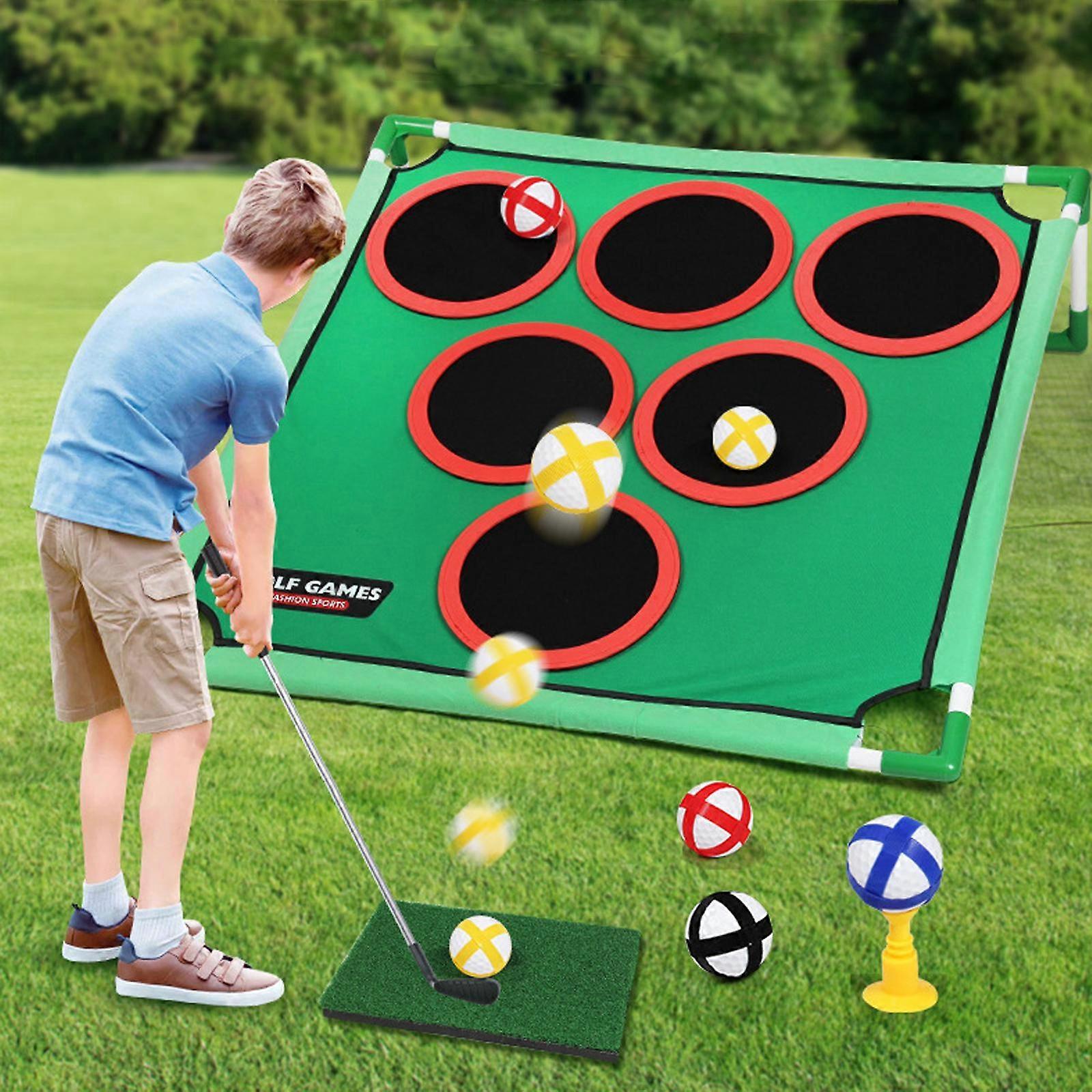 Golf Target Toy Game Mat, Hitting & Swing Practice Mat