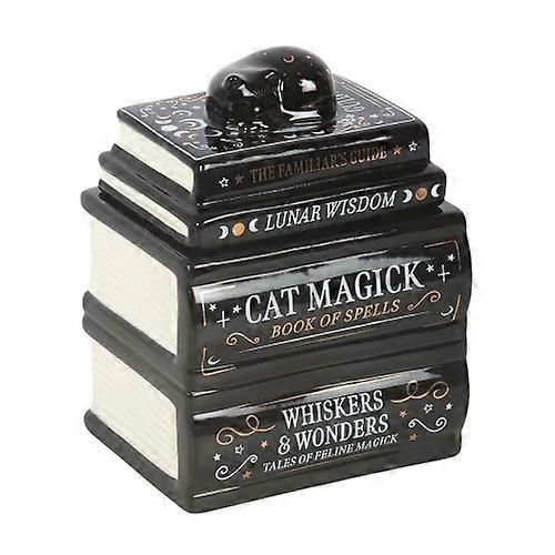 Something Different Cat Magick Book Stack Oil Burner