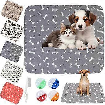 2026 Pheromone Puppy Pee Pad (2-Pack), Washable Reusable Leak-Proof Training Mat (12"x12")