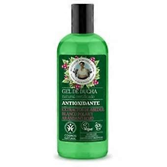 Antioxidant natural shower gel 260 ml of gel