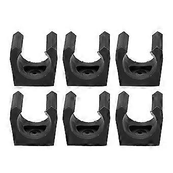 6pcs Kunststoff Billard Pool Single Holder Mini Rod Organizer Carrier Zubehör