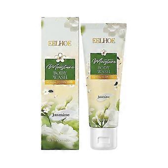 Eelhoe jasmin fugtgivende og hudblødgørende showergel - mild rensende, glat, fugtgivende og langvarig duft til kroppen dagligt