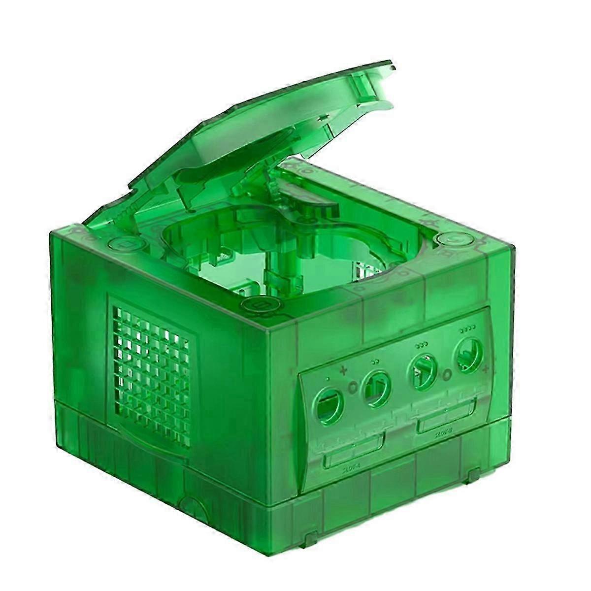 Transparent Replacement Case compatible withConsole, compatible withDOL-001 & DOL-101 Models, Retro Gaming Accessory