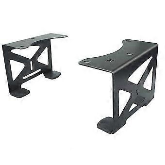 Metalen opbergstandaard voor PS5-console onder bureau PS5-console-opbergbasis voor onder bureau Ruimtebesparende montage