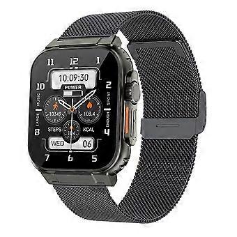 2023 Montre intelligente Adulte 1,96 pouce Écran tactile complet Sommeil Fréquence cardiaque Pression artérielle Exercice Fitness IP68 Étanche