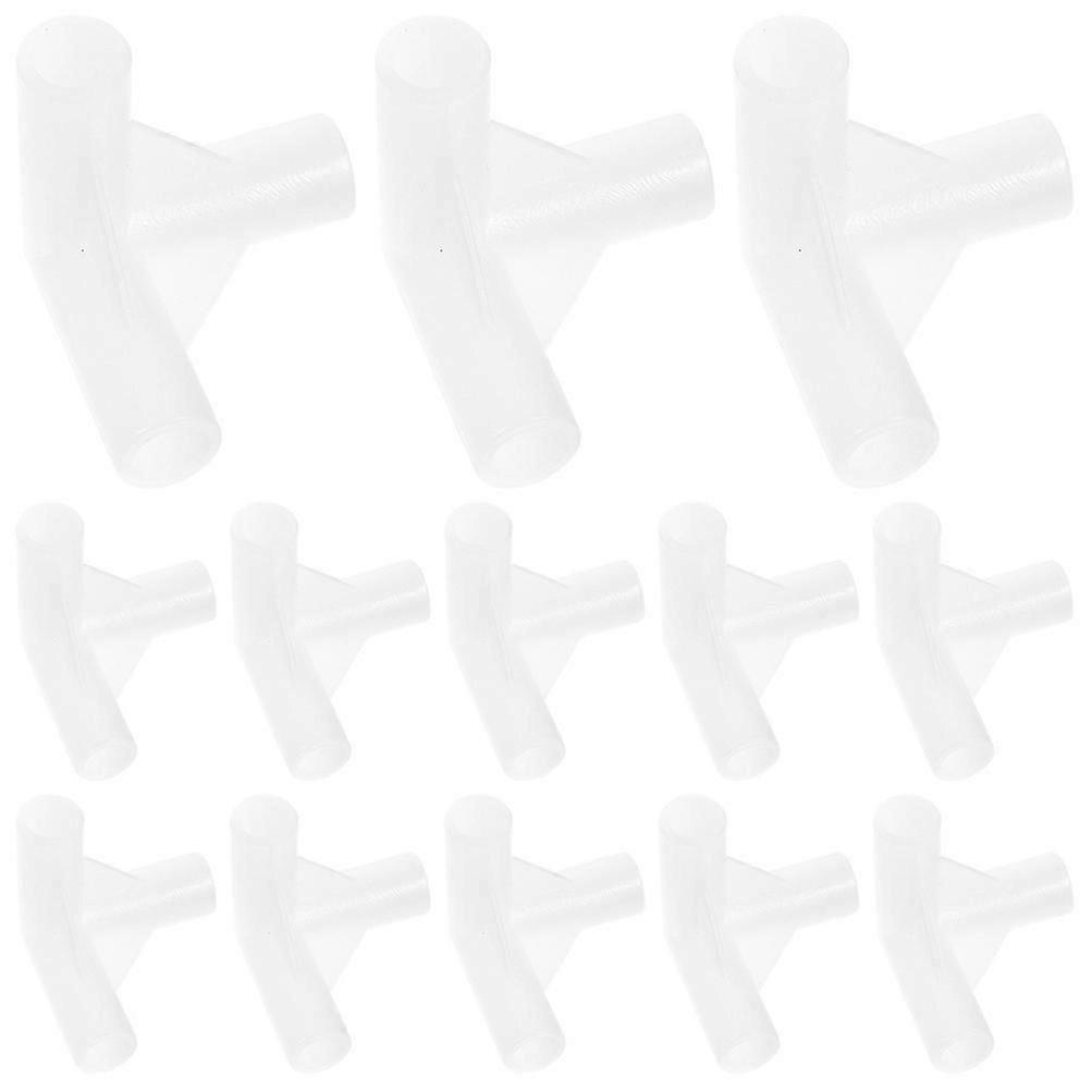 100Pcs Plastic Canopy Tent Connectors for Framework Support Outdoors