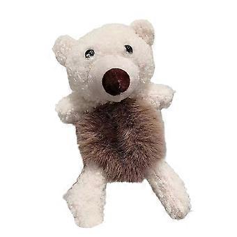 Cute Bear Shape Hair Scrunchie Creative Exquisite Plush Head Rope for Daily Use QinHai
