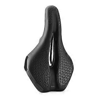 Bicycle Saddle Lightweight Non-Slip PU Road Bike Saddle Shockproof Breathable Hollow Cycling Seat Cushion