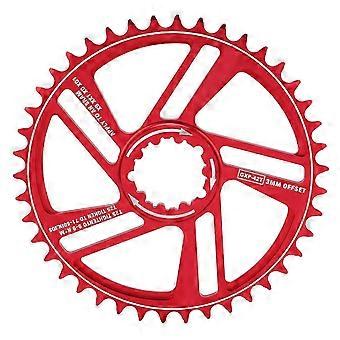 Lebycle 42T Disque à dents positives et négatives à montage direct avec déport de 3 mm pour pièces de manivelle de vélo GXPRévérant