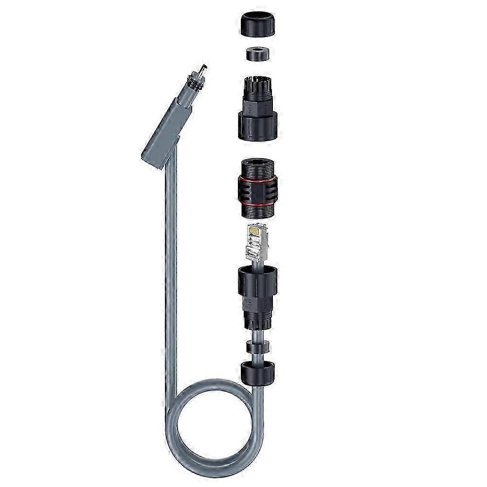 compatible withGen2/V2 Ethernet Cable Adapter compatible withPlug to RJ45 Cable Connector Dish Side