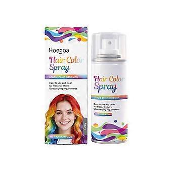 Hoegoa Silver Gray Temporary Hair Spray Evenly Covers Smooth Hair Color Styling Lasting Convenient And Fast