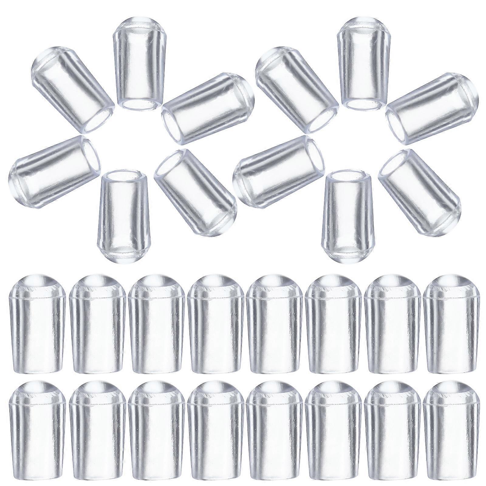 100pcs Thread End Caps Hook Hanger Tip Covers Thread Protector Caps Plastic End Caps