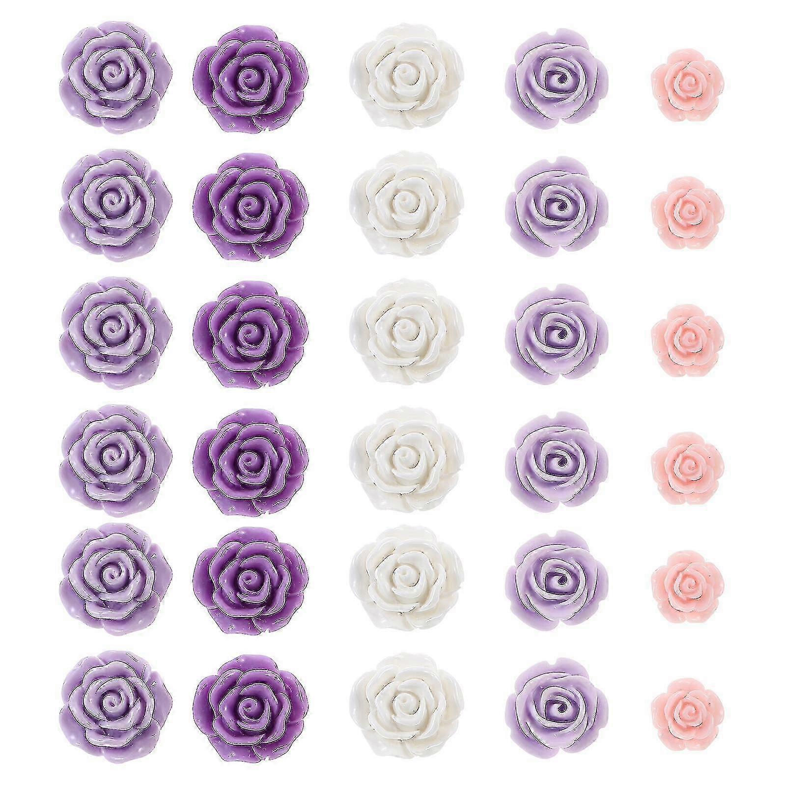 40pcs Delicate Pushpins Multi-function Thumb Tacks Convenient Thumbtacks Map Accessory Zekai