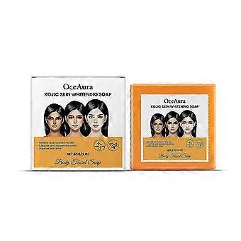 Kojic Skin Whitening Soap, Gentle Cleansing Soap Cleanses Rejuvenate Pores, Exfoliates, Moisturizes and Nourishes Facial Skin, Even Skin Tone