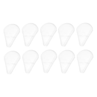 10pcs Sektor Make-up Pinsel Abdeckungen Kunststoff Make-up Pinsel Schutz Protektoren