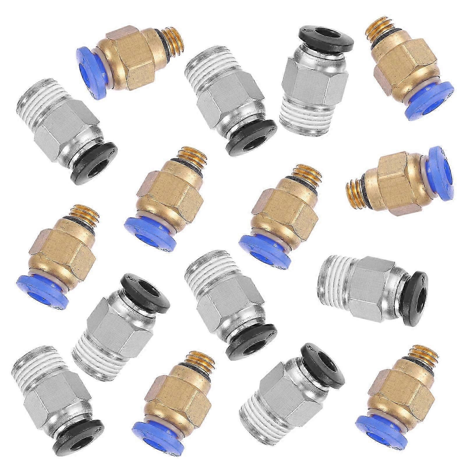 3D Printer Pneumatic Quick Fitting Connector Adapter for Air 16Pcs Kit YTQ