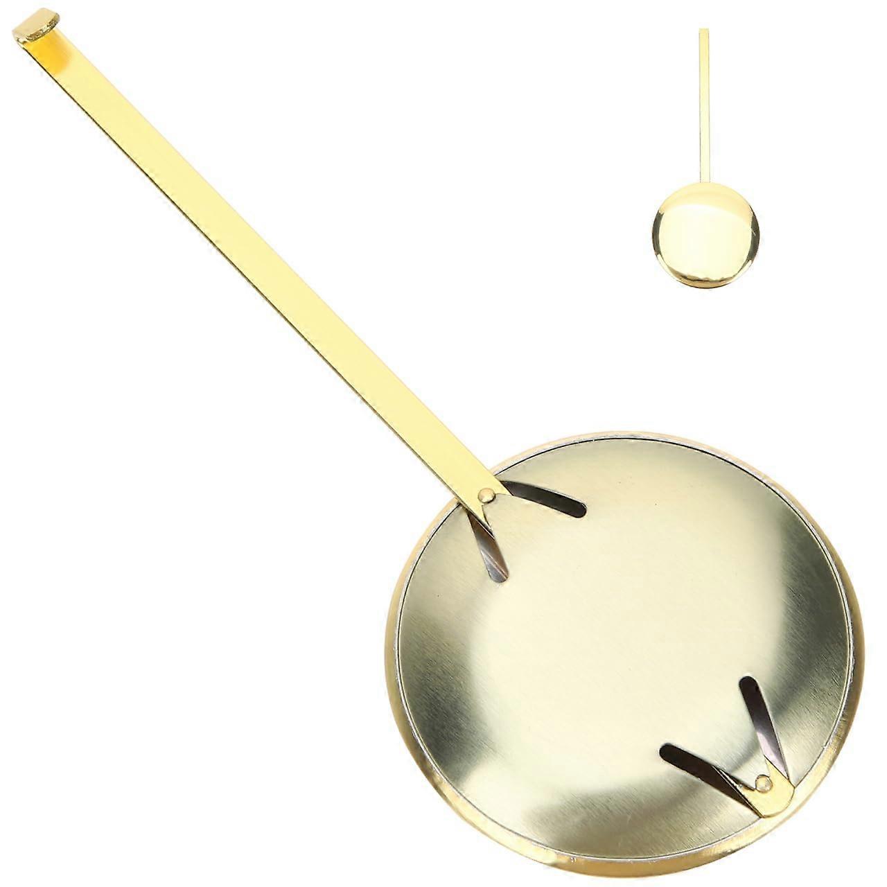 Gold Wall Clock Pendulum Replacement Parts, RustResistant Metal, Easy DIY Installation