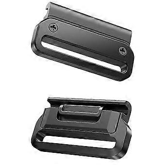 22mm Quick Fit Metal Adapter for Garmin Watch Band, Compatible withLJJ