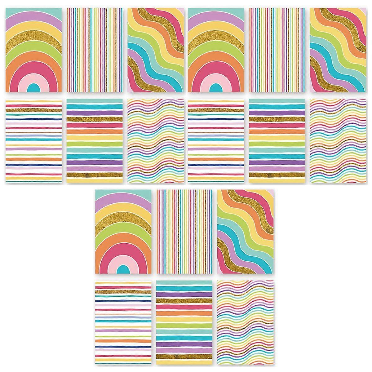 Boho-Inspired Scrapbook Paper Set for Creative Projects