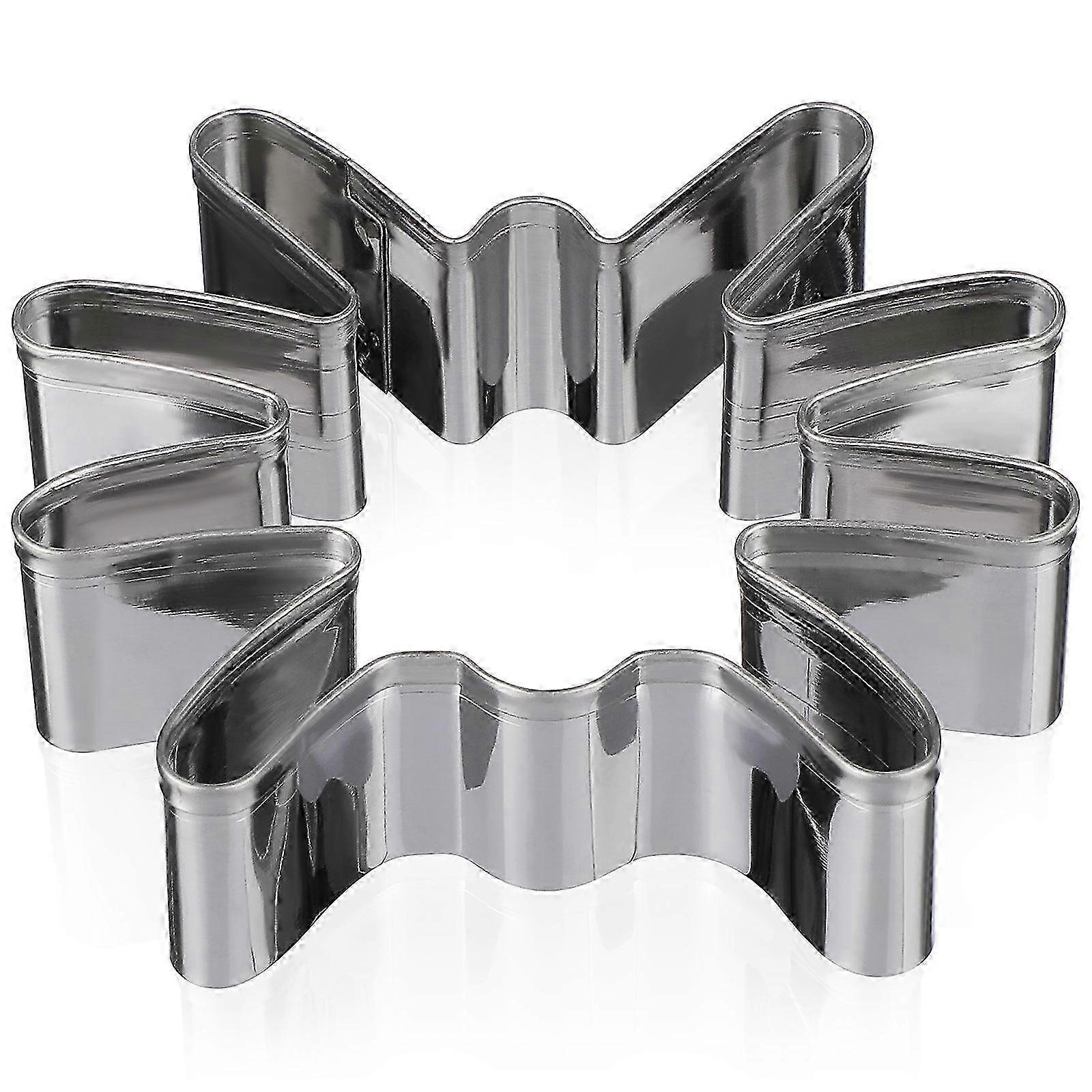 Creative Baking 5 Pcs Silver Halloween Cookie Cutters
