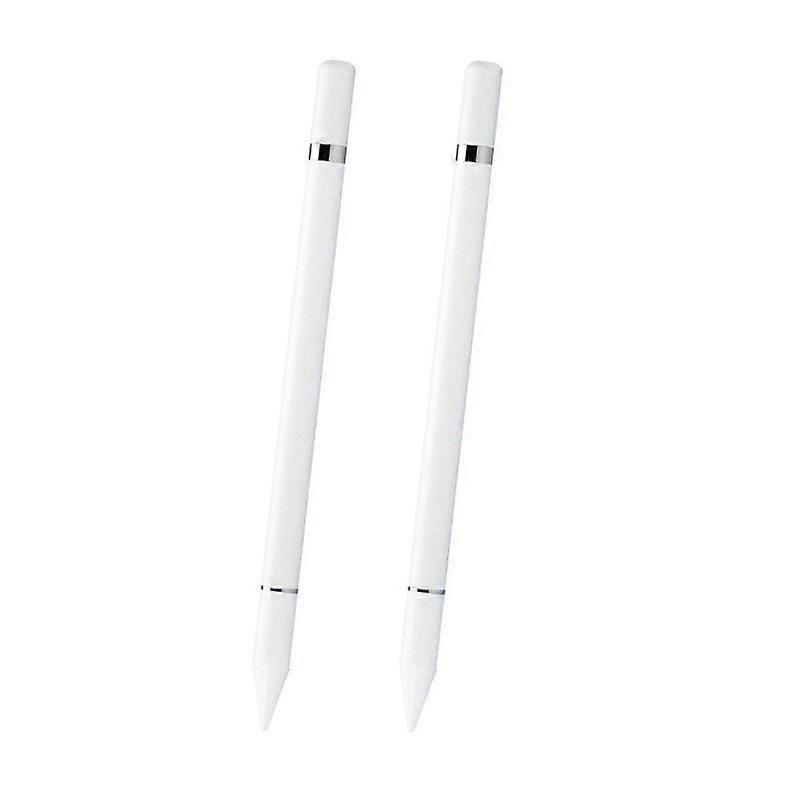 in 1 Stylus pen with writing function White 2-pack [XR]