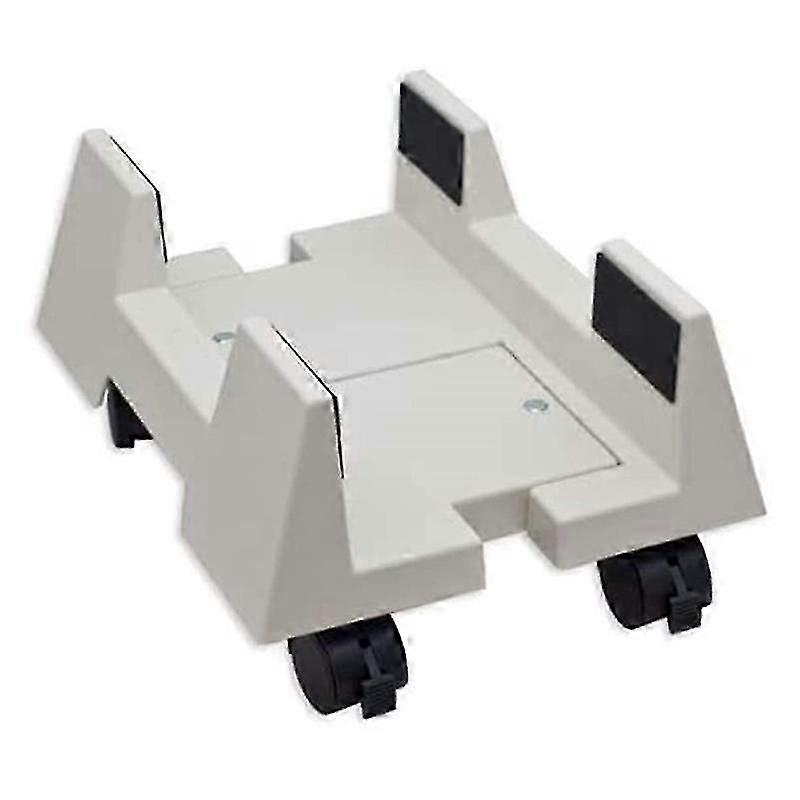 CPU Stand Mobile Desktop Tower Computer Floor Rolling Caster Wheels Adjustable Width Universal PC Holder