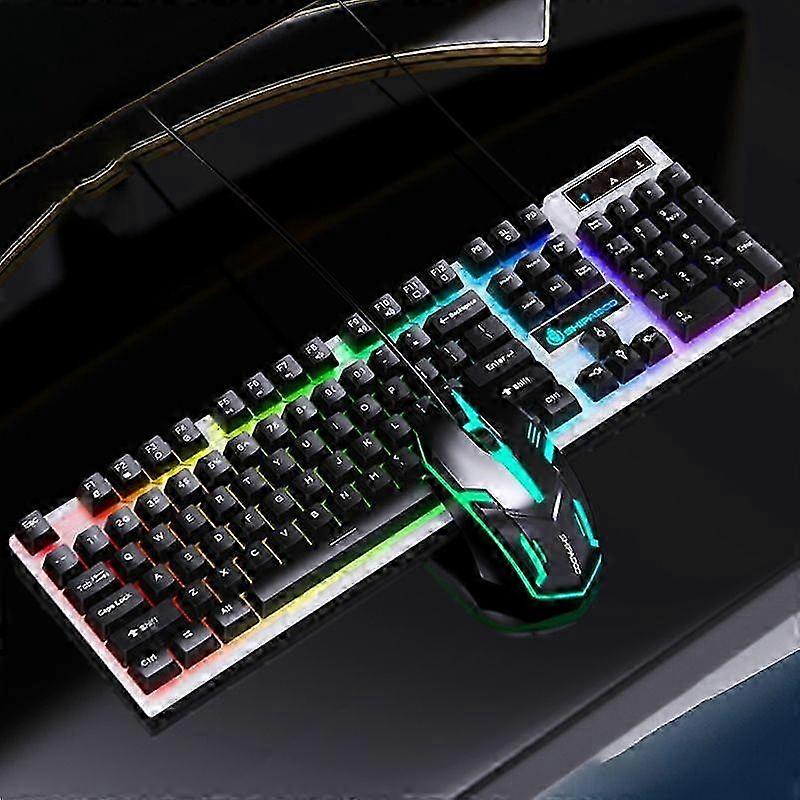 Floating Keycap RGB Keyboard Mouse Set