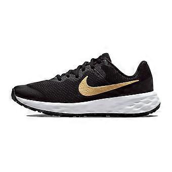 Nike Revolution 6 'Black Metallic Gold' GS DD1096-002