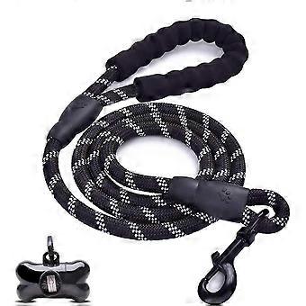 Nylon Padded Reflective Dog Leash