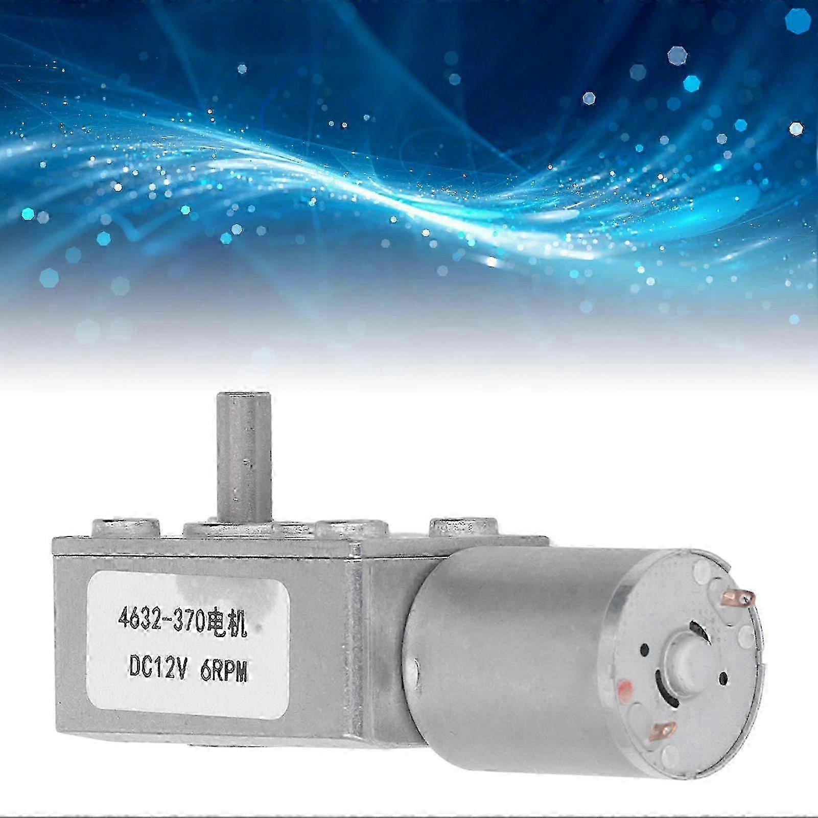 Robust 6RPM Self Locking DC Motor